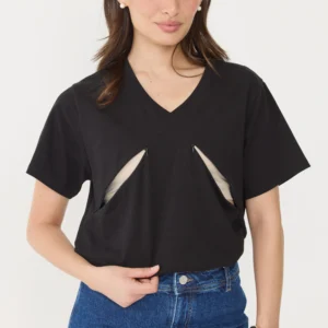 The prefect V-NECK • שחור – תמונה 6