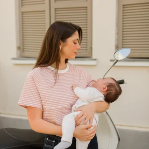 ⁦חולצת הנקה לילי  • ורוד⁩ – תמונה ⁦3⁩